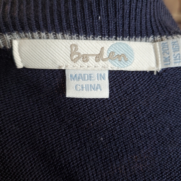 Boden Hilda Wool Sweater Dress Size 16R - Picture 5 of 6